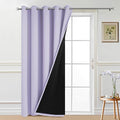 Yakamok 100% Blackout Lined Panels, Thermal Insulated Blackout Curtains by Yakamok