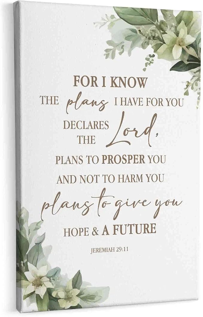 HIWX Christian Bible Verses Wall Decor, by HIWX