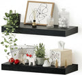 Vivelove Black Bathroom Shelves Over Toilet, Wall Shelf by VIVELOVE