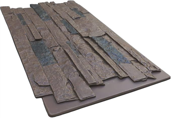 Ekena Millwork 49"W x 25 1/2"H x 1 1/4"D Acadia Ledge Stacked Stone, StoneWall - Image 6