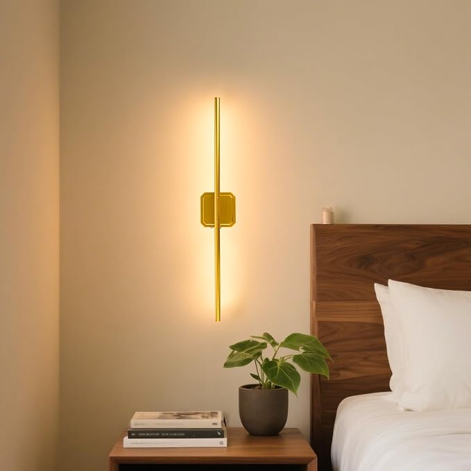 GvvooHome 1 Pack Battery Operated Wall Sconce Detachable 360°Rotate, Wireless by GvvooHome