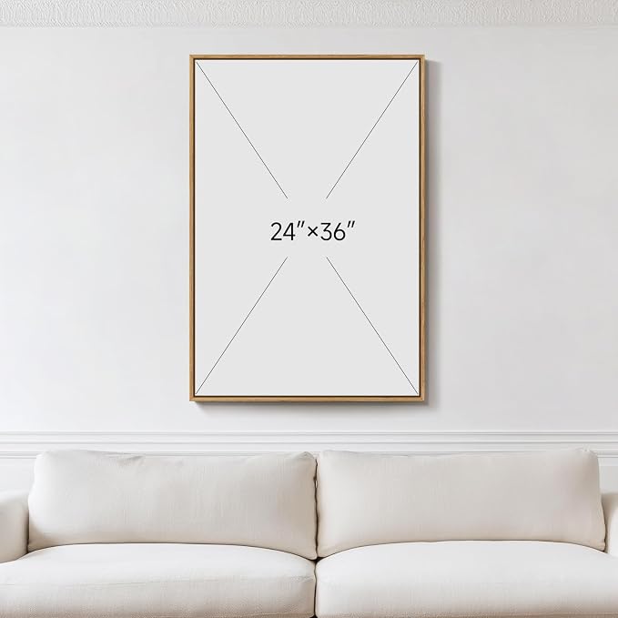 Framed Black and Beige Neutral Abstract Wall Art, Modern Canvas Prints - Image 3