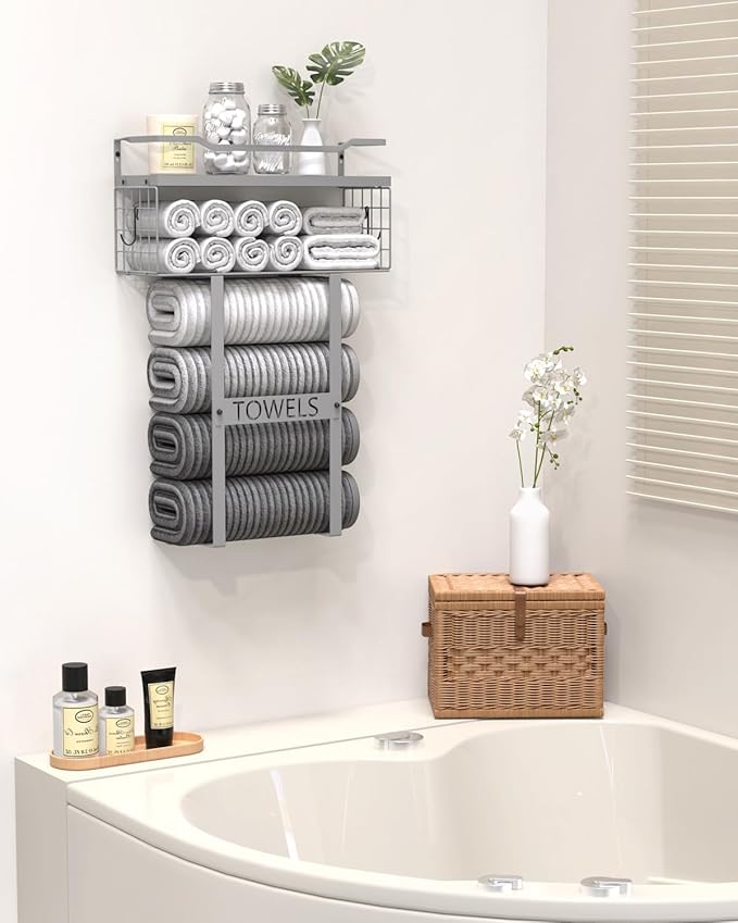 Towel Racks for Bathroom Wall Mounted - Image 2