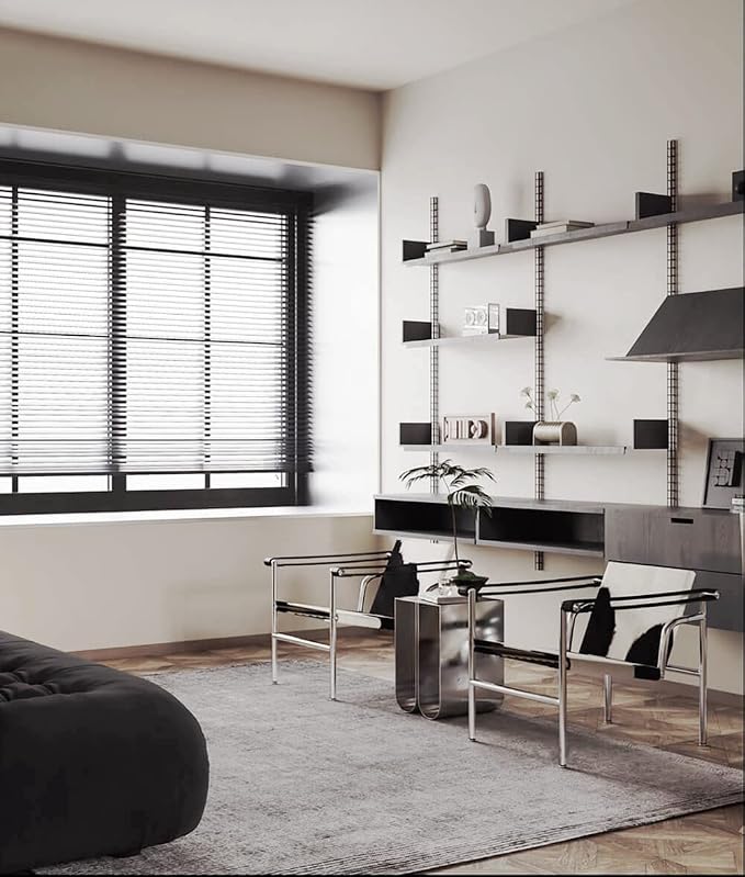 Dimoon 394''x17.7'' White Peel and Stick Wallpaper Contact Paper Modern Self - Image 5