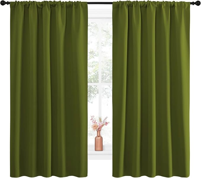NICETOWN Blackout Draperies and Curtains, Thermal Insulated Window Decoration - Image 2