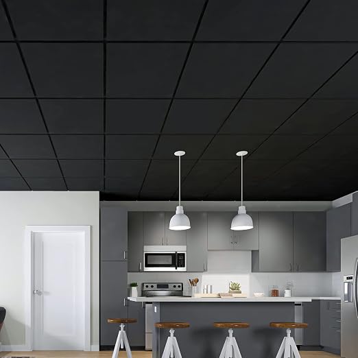Art3d 12-Pack Smooth Drop Ceiling Tile 2ft x 2ft - Image 6