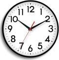 DAXSMY 16 Inch Wall Clock, Large Wall Clocks Battery Operated, Big Silent by DAXSMY