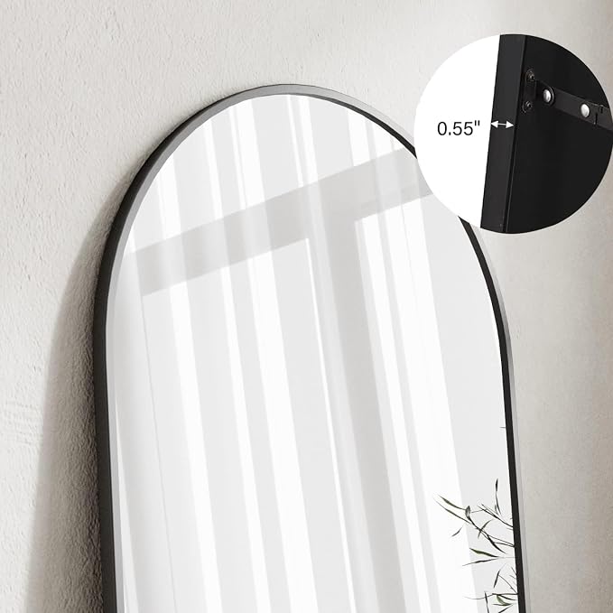 Full Length Mirror, Extra Large Wall Mirrors, Arch-Top Mirrors - Image 6