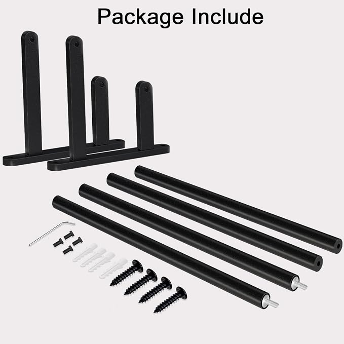 Double Towel Bar, 24Inch Towel Rack - Image 7