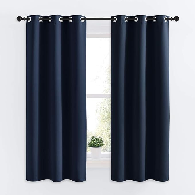NICETOWN Blackout Draperies Curtains, All Season Thermal Insulated Solid by NICETOWN