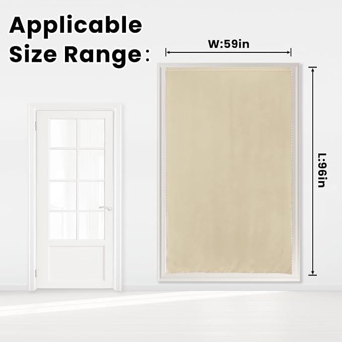 Self Adhesive Portable Blackout Curtains - Image 7