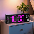 Digital Clock Large Display, Led Big Wall Clocks by Brauthon