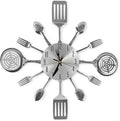 16 Inch Cutlery Kitchen Wall Clocks by CIGERA