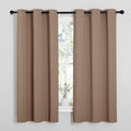 NICETOWN Window Treatment Thermal Insulated Solid Grommet Blackout by NICETOWN