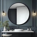 USHOWER Bathroom Mirrors for Over Sink, 36 Inch Circle Mirror by USHOWER