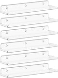 Lifewit Floating Shelves for Bathroom, Acrylic Wall Organizer for Perfume by Lifewit