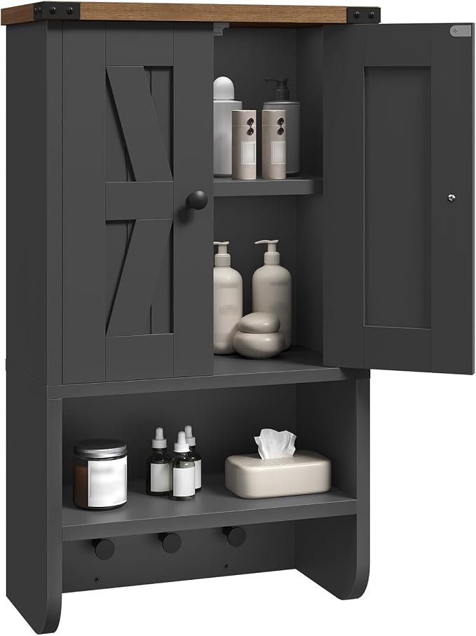 MAHANCRIS Bathroom Wall Cabinet, Farmhouse Medicine Cabinet by MAHANCRIS