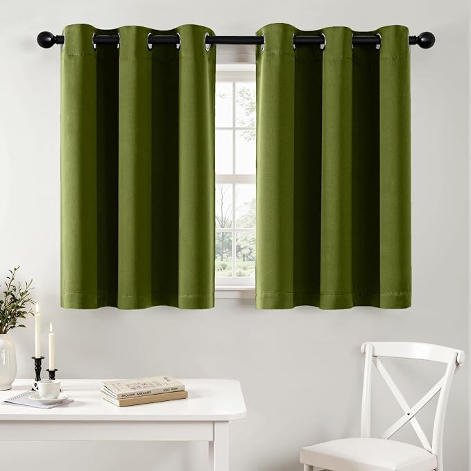 MIULEE Blackout Curtains for Bedroom Living Room 2 Panels, Thermal Insulated by MIULEE