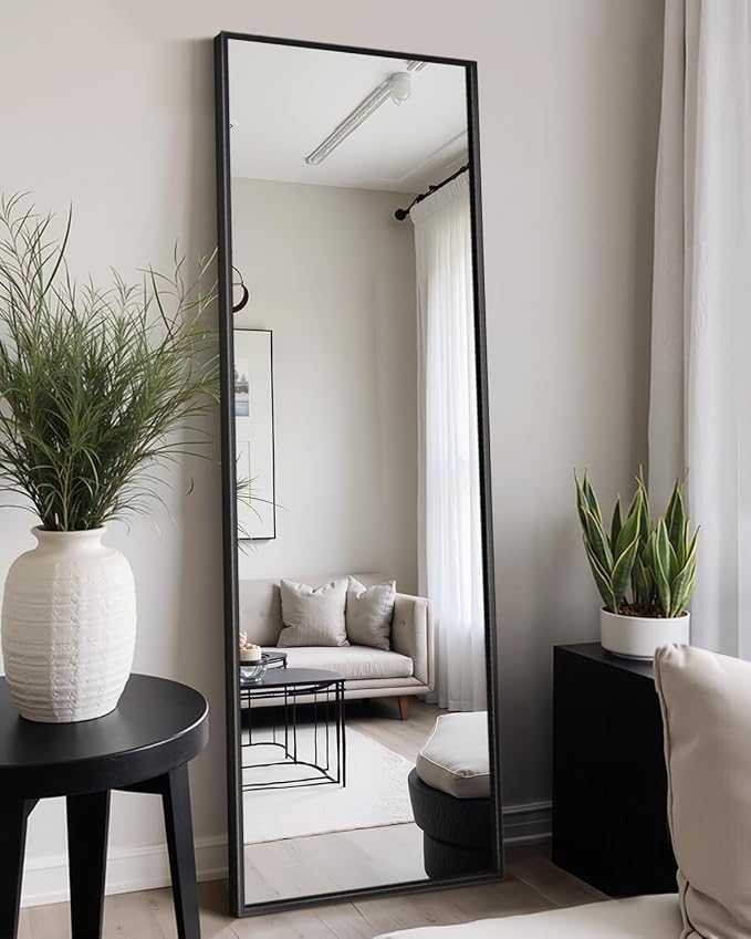 TRAHOME Full Length Floor Mirror 56"x15", Standing Mirror - Image 7