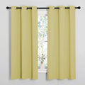 NICETOWN Paler Yellow Blackout Curtains by NICETOWN