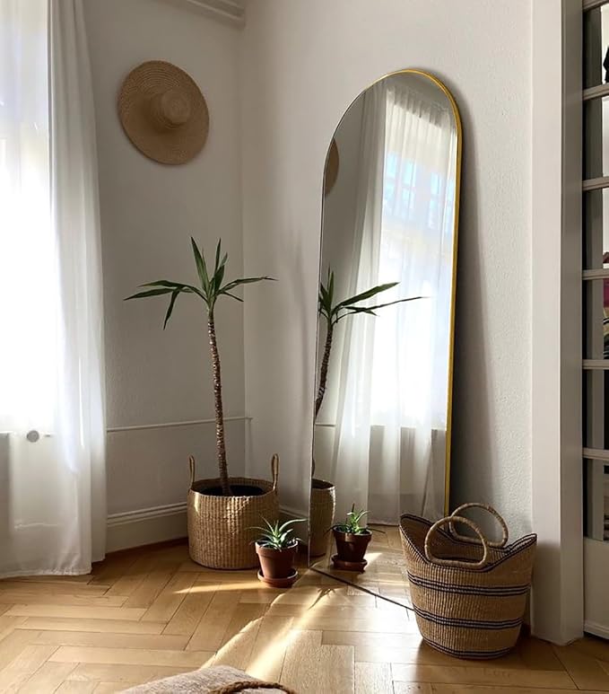 Floor Mirror, Arched Mirror Full Length, Freestanding Mirrors, Arch Floor - Image 2