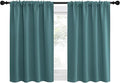 NICETOWN Blackout Curtains for Living Curtains, Sea Teal, 2 Panels, 29 by 30 by NICETOWN