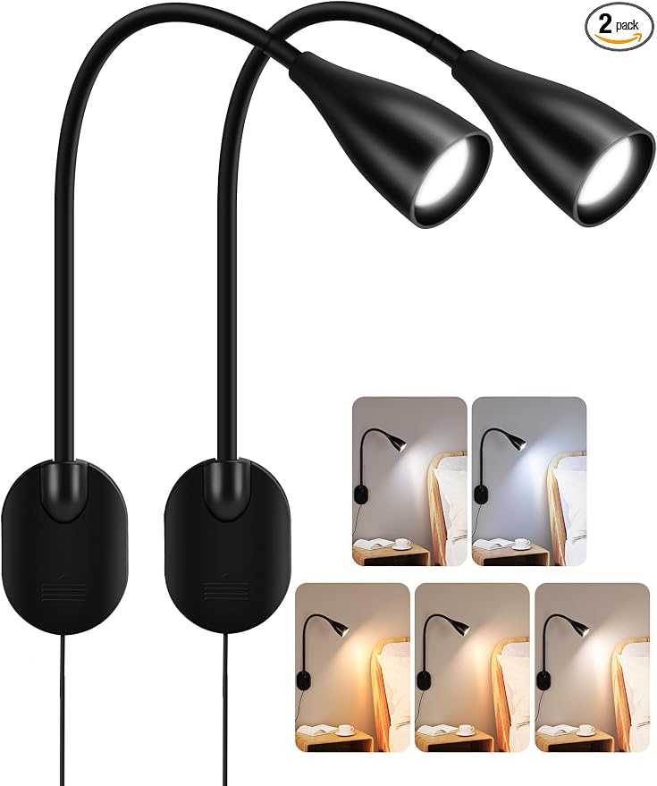 LiFMIRA Wall-Mounted LED Bedside Reading Light by LiFMIRA