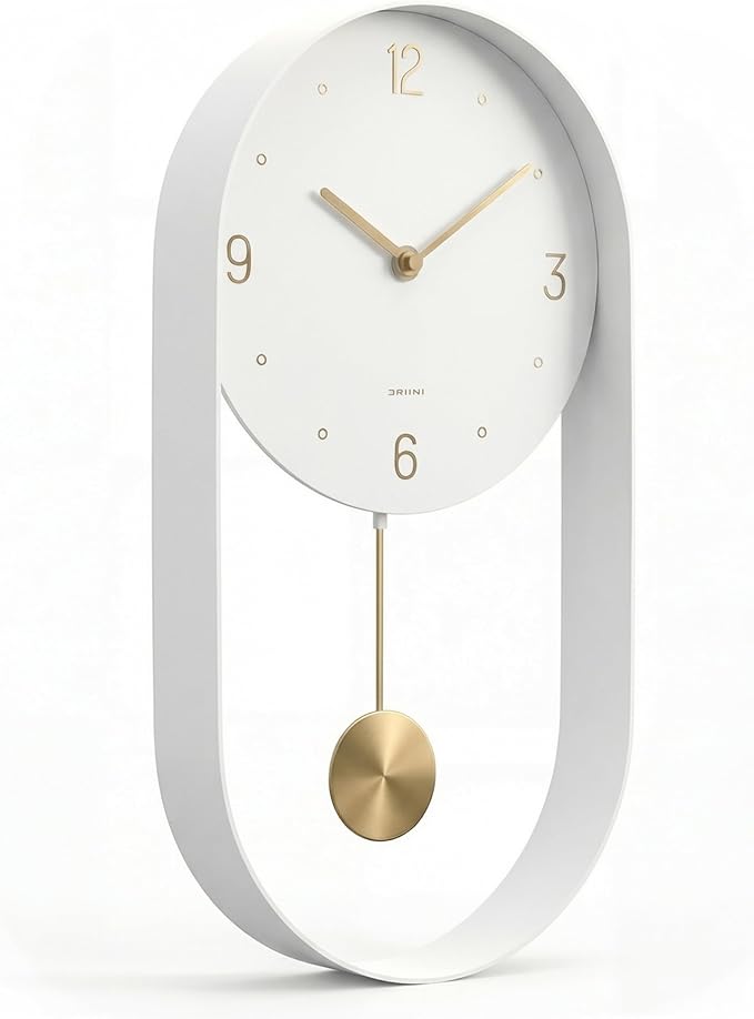 Driini Modern Pendulum Wall Clock by Driini