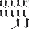 FRAYSCENT Slatwall Accessories 10 Pcs Slatwall Hook Slat Wall Hanging Hook by FRAYSCENT