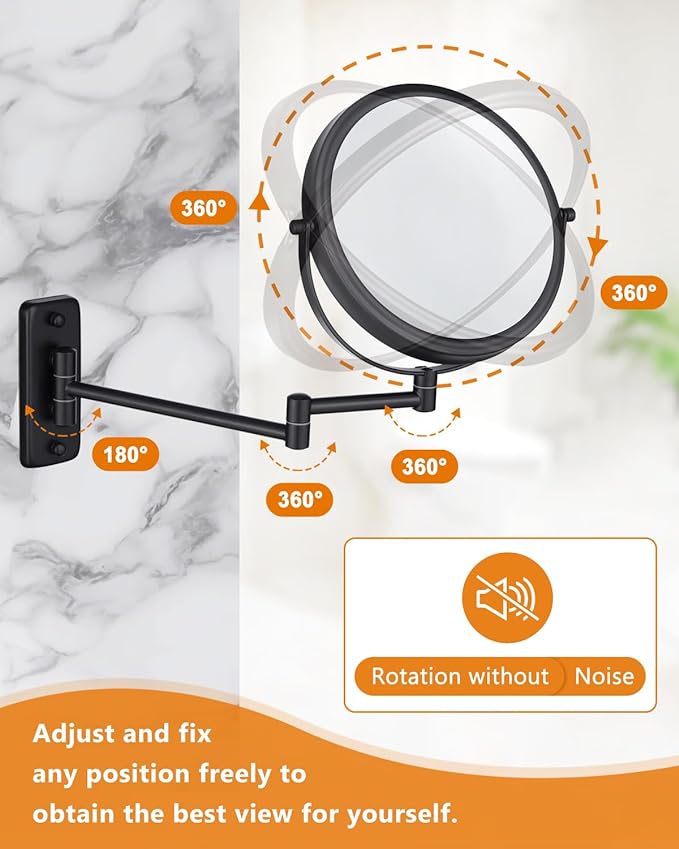 Wall Mounted Makeup Mirror - Image 3