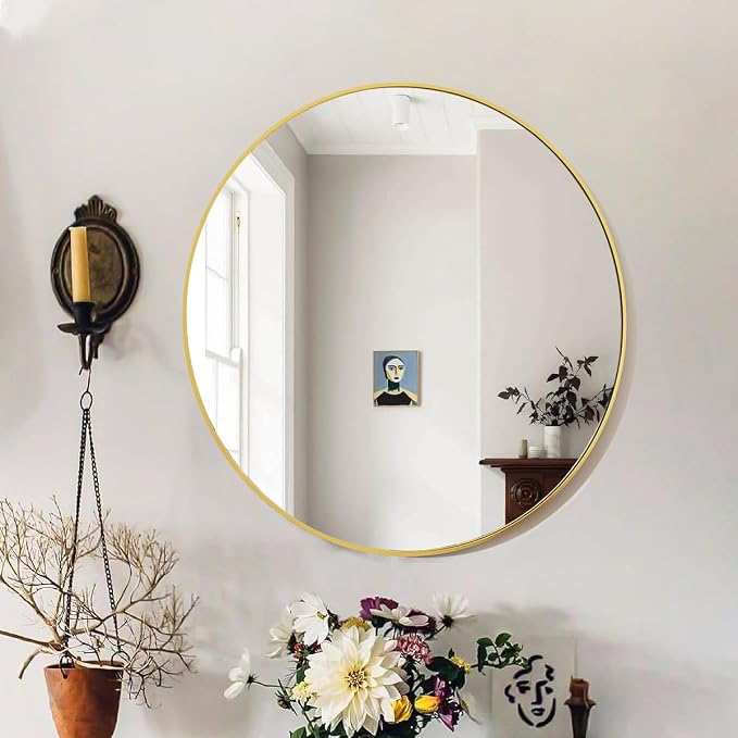 VooBang Gold Round Mirror - Image 5