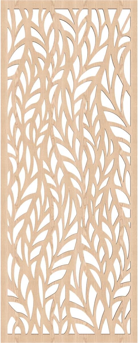 Ortonville Decorative Pierced Fretwork Wood Wall Panels, 21 3/8"W x 54 3/8"H x - Image 2