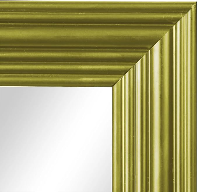 13.5 x 49.5 Inch White Rectangular Large Wall Mirror - Image 3