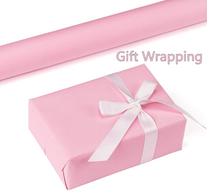 practicalWs Pink Self-Adhesive Wallpaper Film Stick Paper Easy to Apply Peel - Image 4