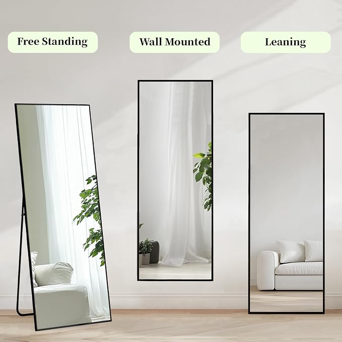 Sunniry Full Length Mirror 56x16 inch, Full Body Mirror - Image 6