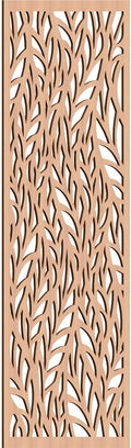 Ortonville Decorative Pierced Fretwork Wood Wall Panels, 31 3/8"W x 79 3/8"H x by EkenaMillwork