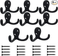Kruodop 8 Pack Wall Hooks Wall Mounted Coat Hooks by Kruodop