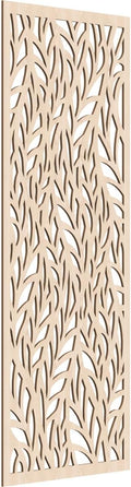 Ortonville Decorative Pierced Fretwork Wood Wall Panels, 25 3/8"W x 64 3/8"H x by EkenaMillwork