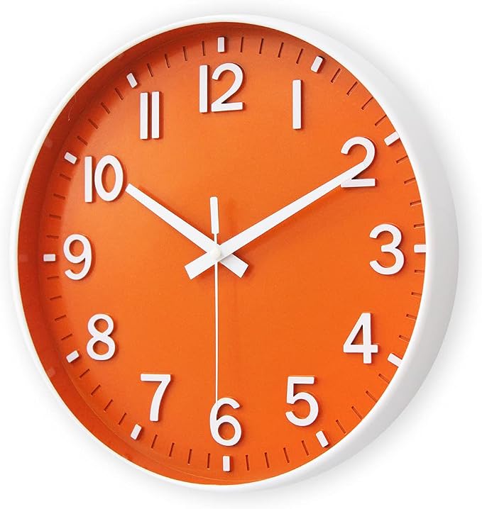 HZDHCLH Wall Clocks Battery Operated, 12 inch Silent Non Ticking Modern Wall - Image 7