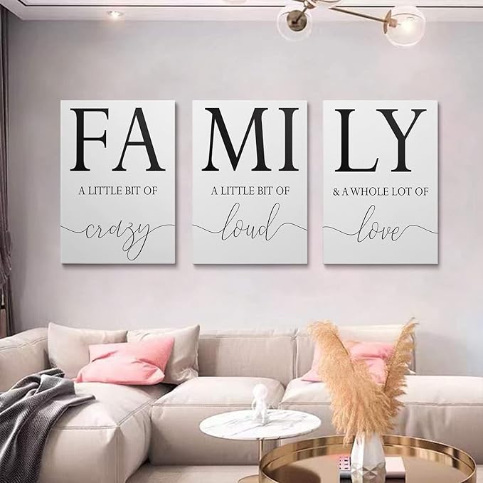 GUBIYU Home Family Wall Decor, Wall Art by GUBIYU