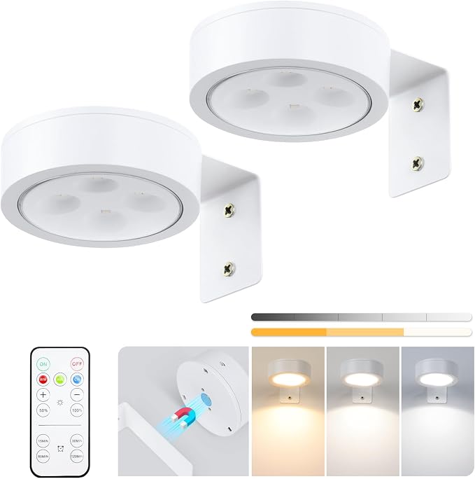 2-Pack Picture Light Battery Operated, LED Painting Lights - Image 8