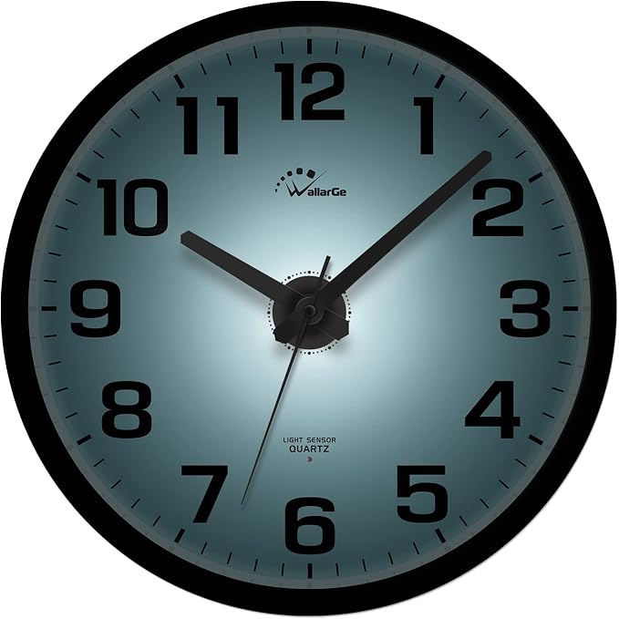 WallarGe Night Light Wall Clock by WallarGe