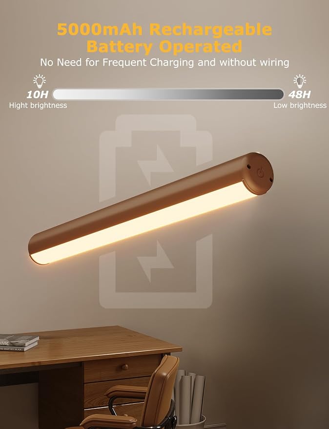 Picture Light Battery Operated, 13in Wireless Art Light - Image 6