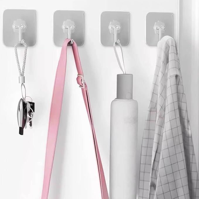 DDMY Heavy Duty Hook 24 Pack Self Adhesive Hooks - Image 7