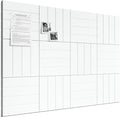 Bumusty Large Cork Board Alternative-48 x 36" Felt Bulletin Board Tiles by BUMUSTY