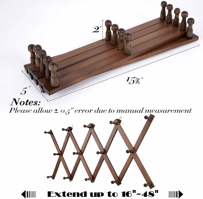 SCUNDA 16 inch High Accordion Wall Hanger - Image 5