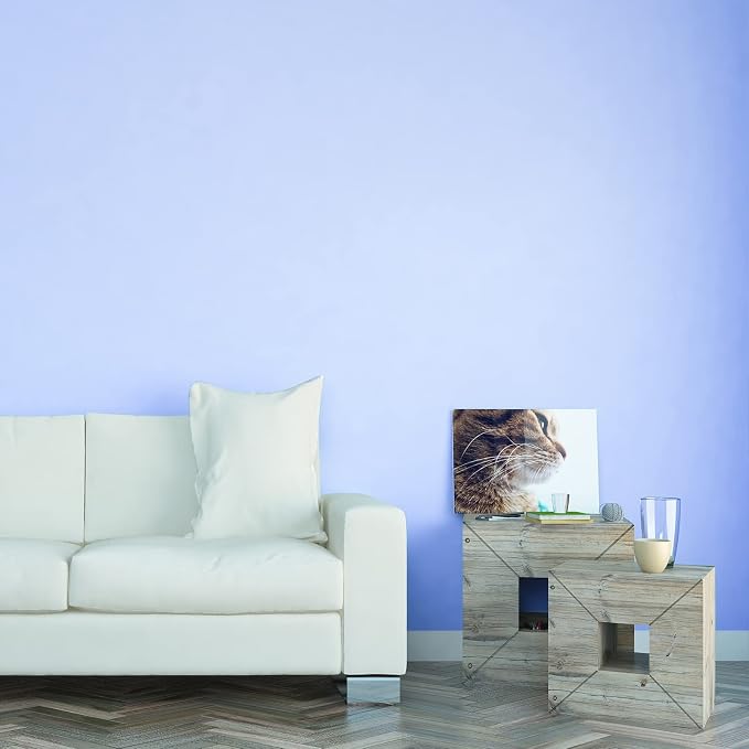 Light Blue Peel and Stick Wallpaper, 15.7 X 748 inches Renter Friendly Wallpaper - Image 5