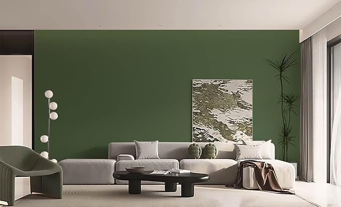 Dimoon 590''x15.7'' Green Skin Peel and Stick Wallpaper Contact Paper Modern - Image 7