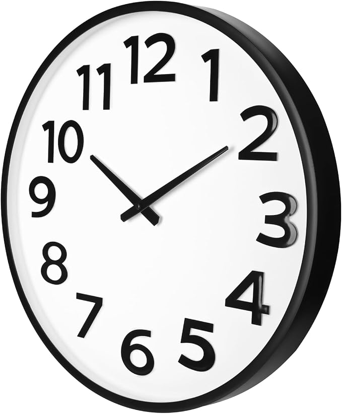 Crosstime 20 Inch Large Wall Clock - Image 8