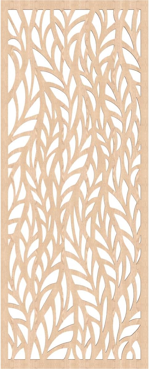 Ortonville Decorative Pierced Fretwork Wood Wall Panels, 31 3/8"W x 79 3/8"H x - Image 4